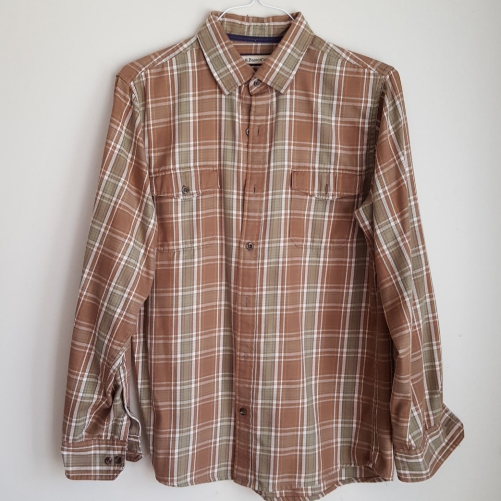 G. H. Bass & Co. Men's Plaid Shirt